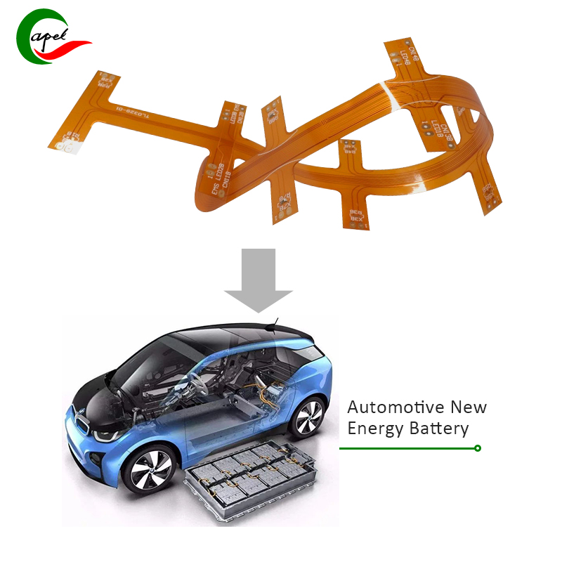 Dvoslojni FPC fleksibilni PCB-i se primjenjuju na automobilske nove energetske baterije